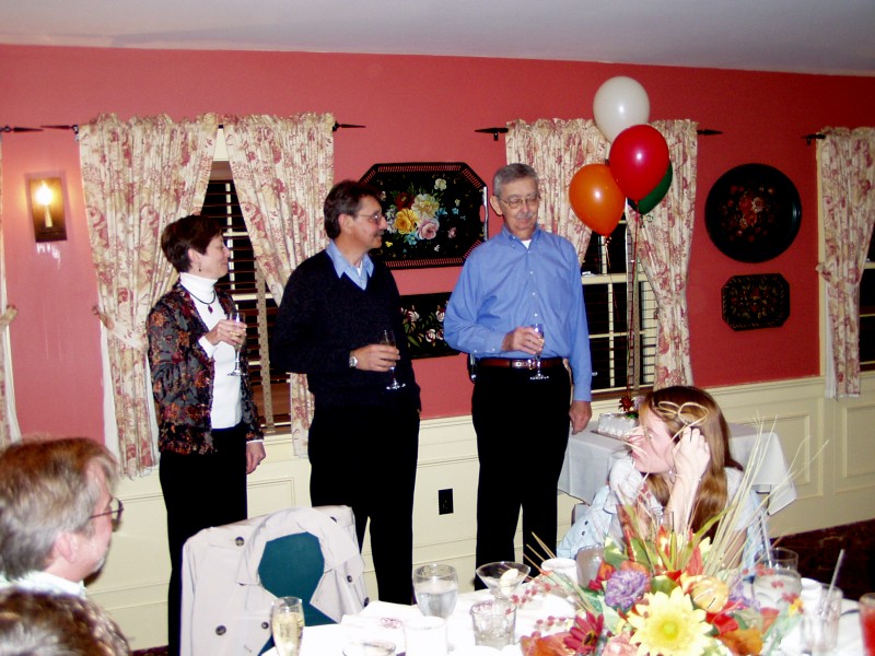 Saying A Few Words About Dad ...