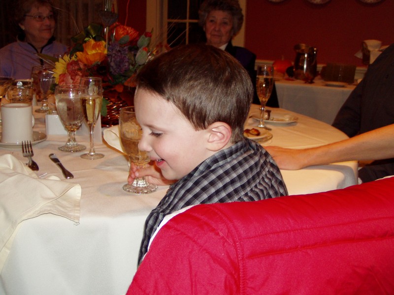 Jonah - Also enjoying the party